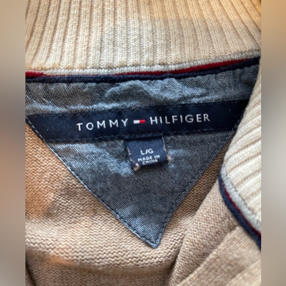 Tommy Hilfiger Tan Sweater - Picture 3 of 3